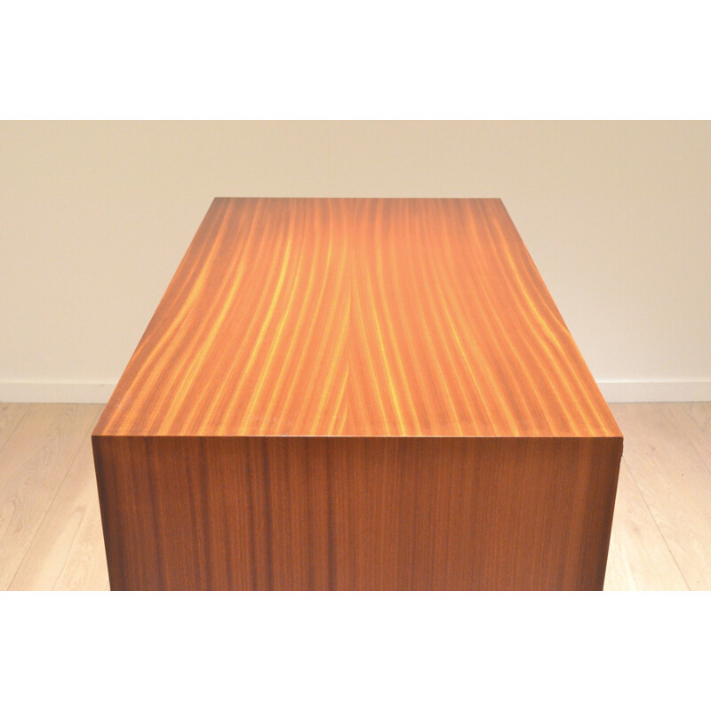 "Multitable" desk in mahogany, Jacques HITIER - 1950s
