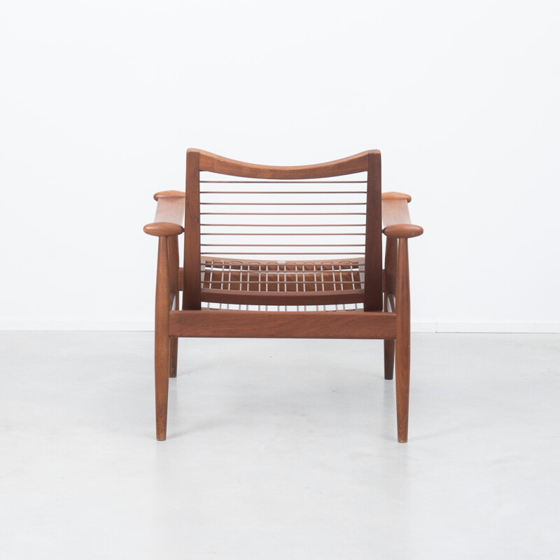 Danish France & Sons "Spade" armchair in teak, Finn JUHL - 1950s