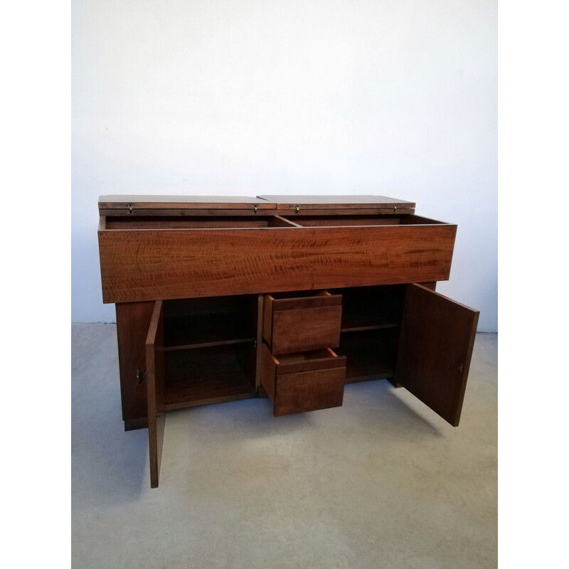 Vintage wooden sideboard by Giovanni Michelucci for Poltronova, Italy 1900