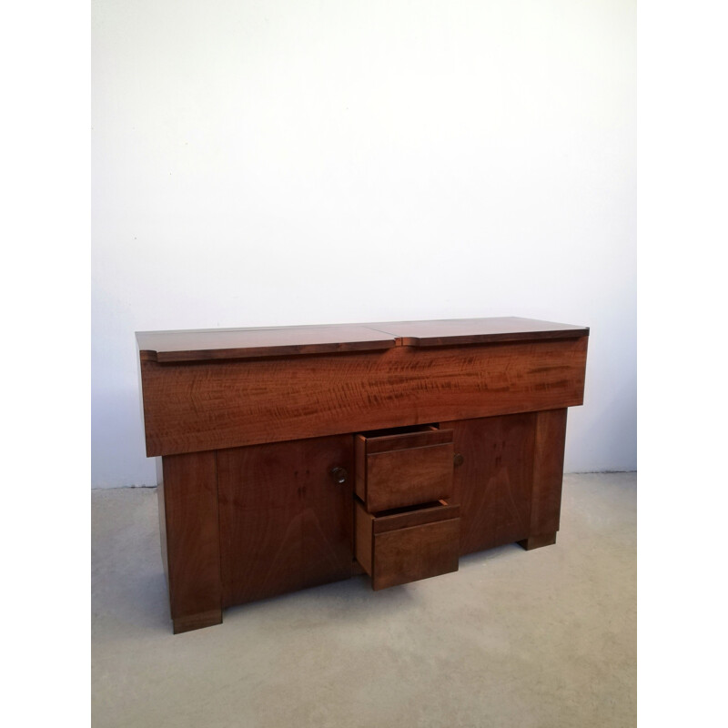 Vintage wooden sideboard by Giovanni Michelucci for Poltronova, Italy 1900