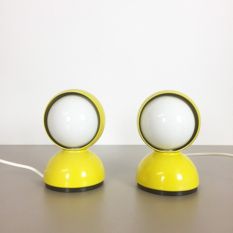 Pair of Artemide Elisse table light, Vico MAGISTRETTI - 1980s