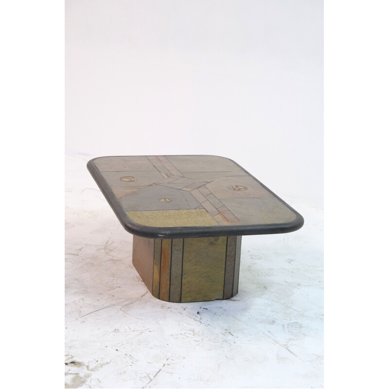 Vintage coffee table by Paul Kingma, 1980