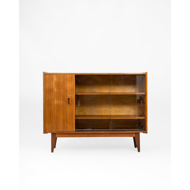 Mid century teak display cabinet, UK 1960s