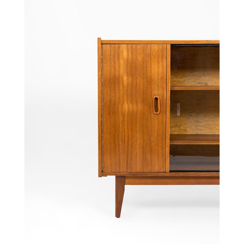 Mid century teak display cabinet, UK 1960s