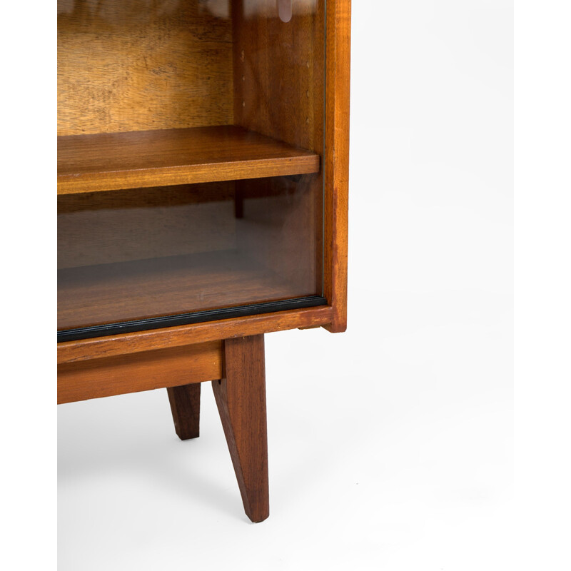 Mid century teak display cabinet, UK 1960s
