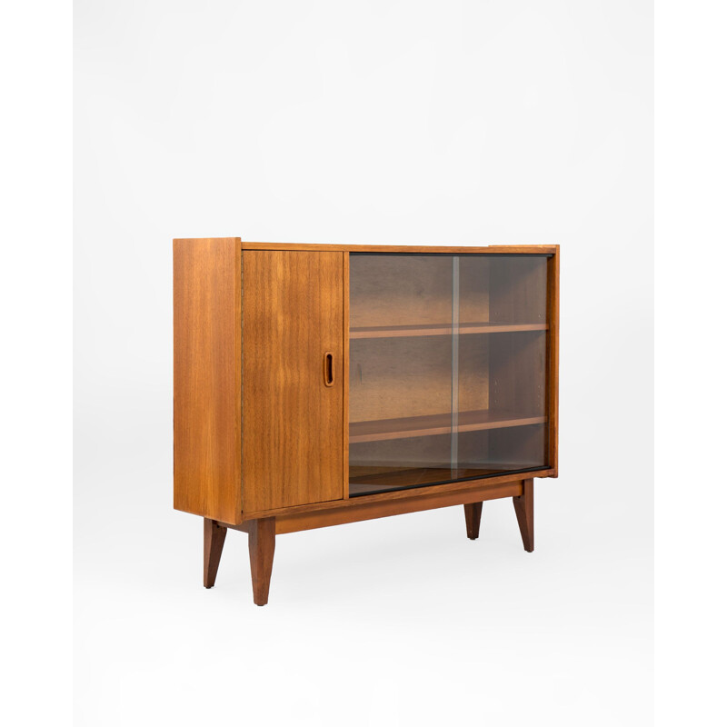 Mid century teak display cabinet, UK 1960s