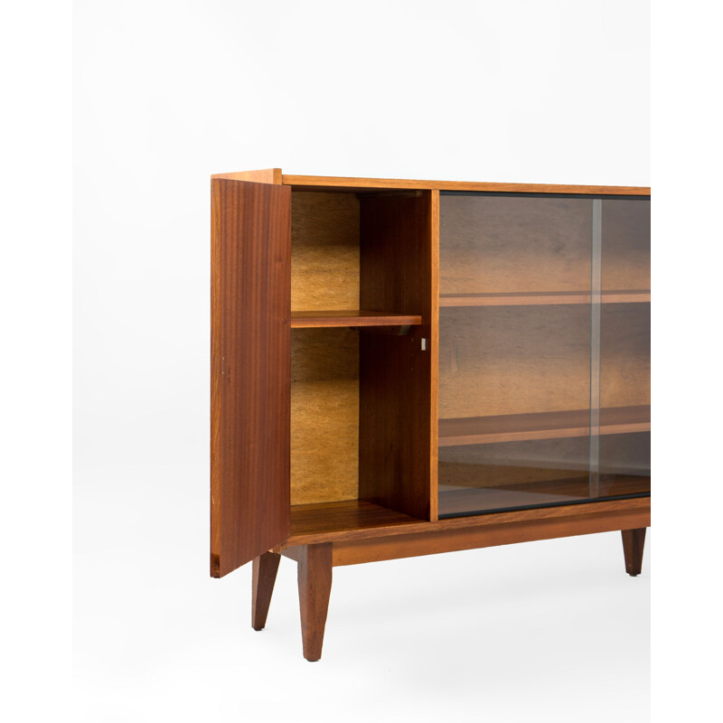 Mid century teak display cabinet, UK 1960s