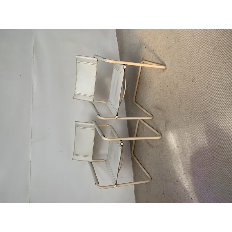 Pareja de sillones vintage Bauhaus Mg5 Linea Veam de Marcel Breuer, Alemania 1960