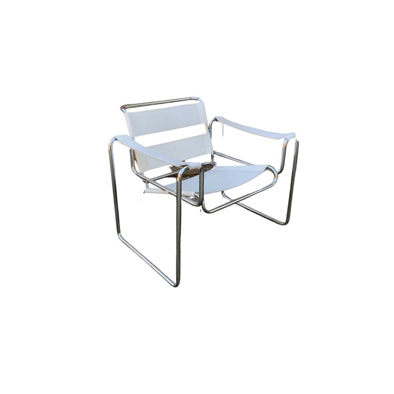 Vintage Wassily Bauhaus cantilever armchair by Marcel Breuer, Germany 1960