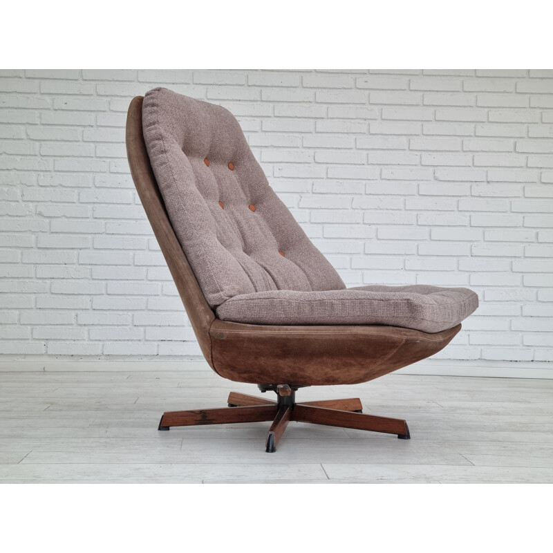 Vintage Deense fauteuil model Ms 68 van Madsen