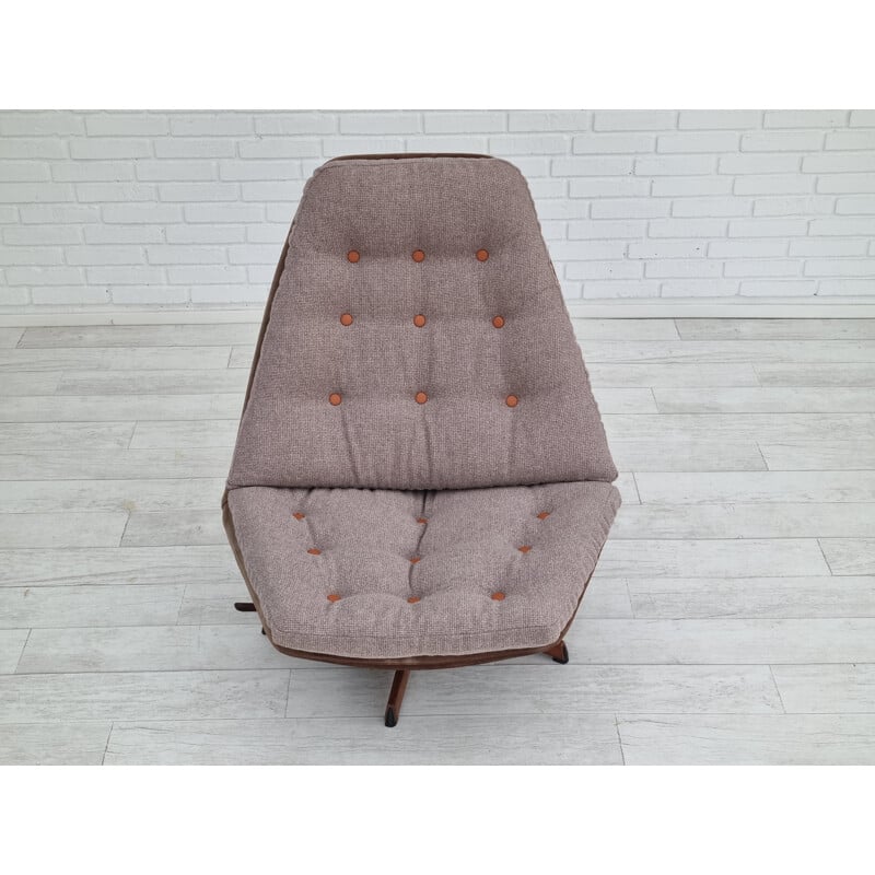 Danish vintage armchair model Ms 68 by Madsen & Schubell