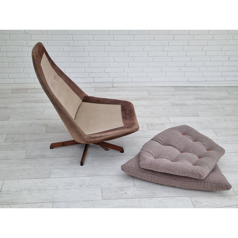 Danish vintage armchair model Ms 68 by Madsen & Schubell