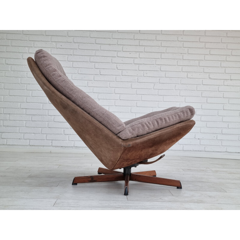 Vintage Deense fauteuil model Ms 68 van Madsen