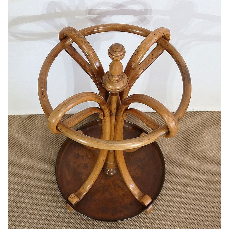 Vintage bentwood umbrella stand, 1920