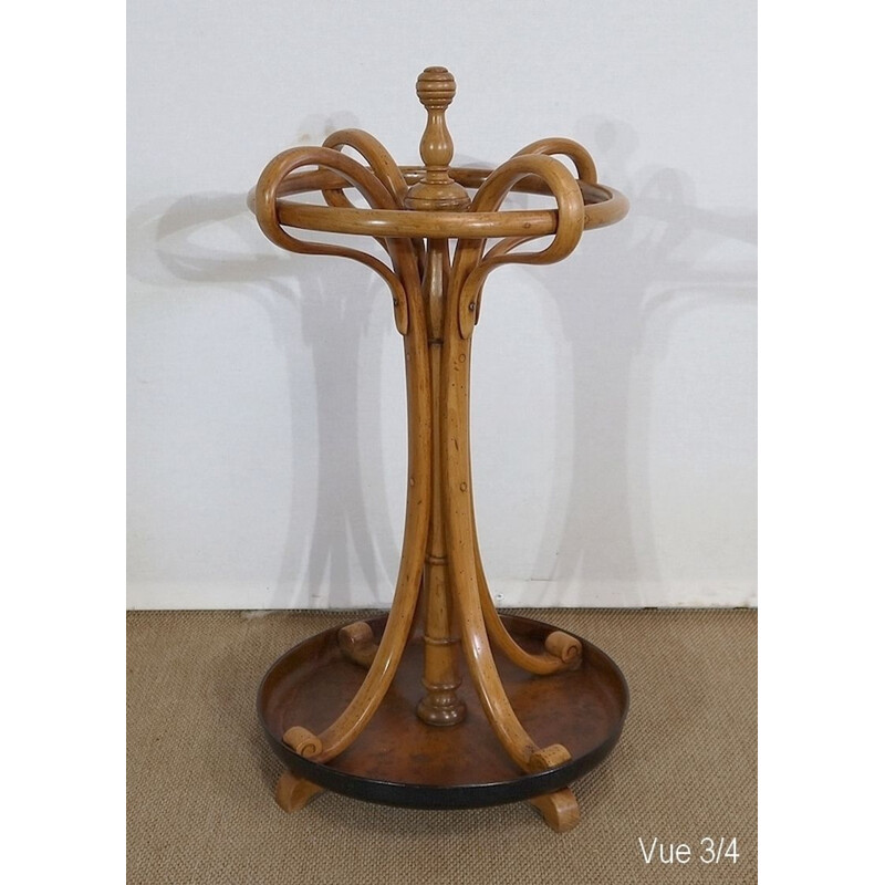 Vintage bentwood umbrella stand, 1920