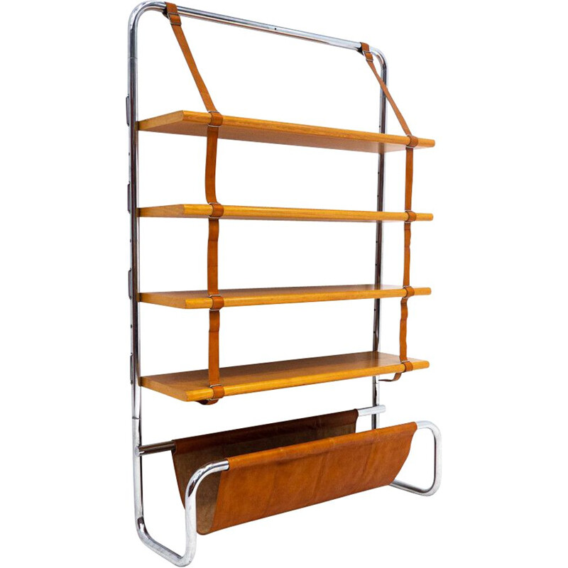 Vintage Jumbo bookcase by Luigi Massoni for Poltrona Frau, Italy 1970s