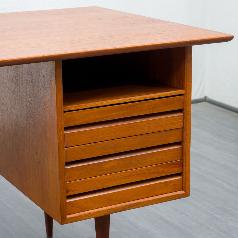 Danish teak shelves and desk-system by Poul Cadovius for Royal Persienne, 1960s