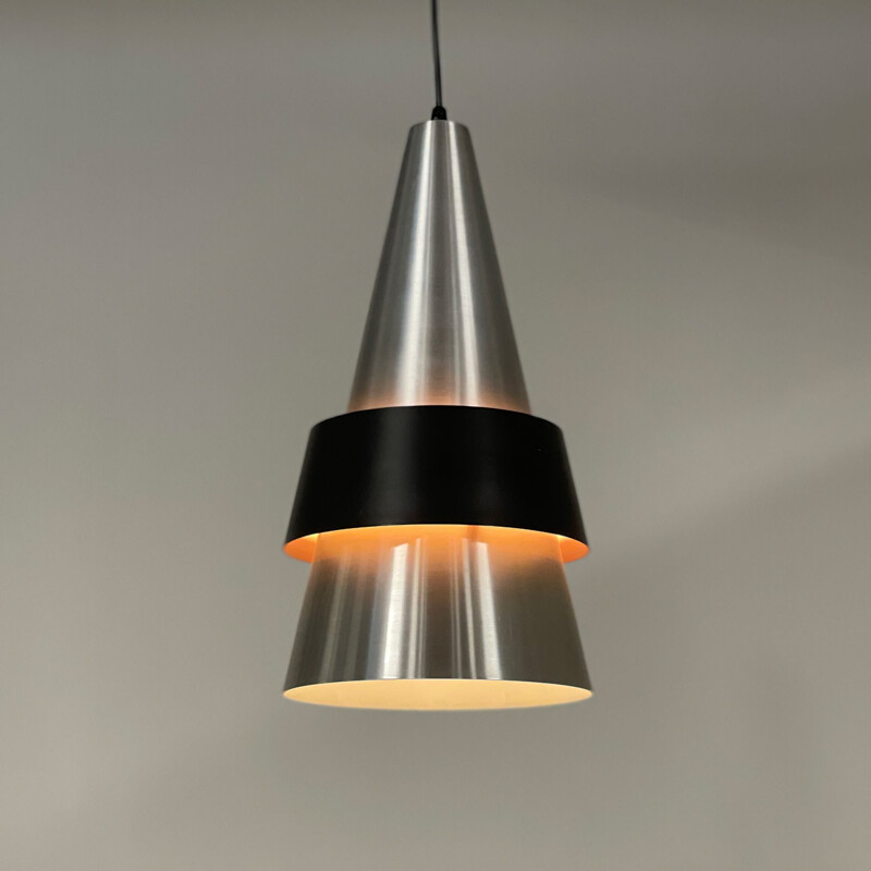 Vintage Corona pendant lamp by Jo Hammerborg for Fog & Morup, 1960s