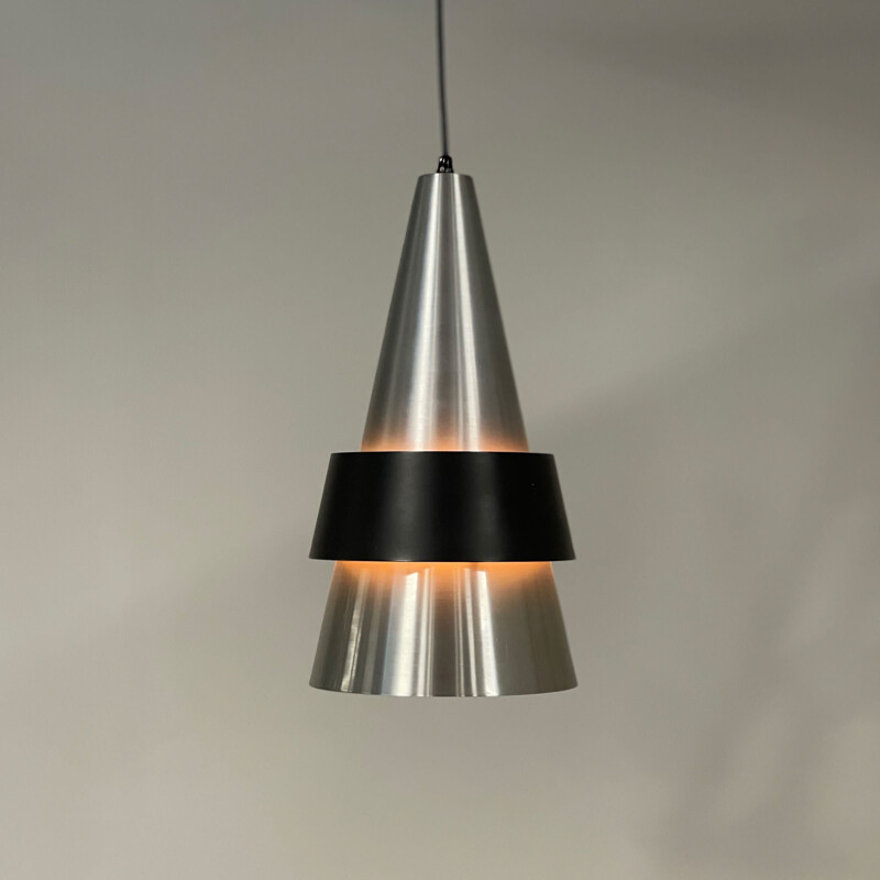 Vintage Corona pendant lamp by Jo Hammerborg for Fog & Morup, 1960s