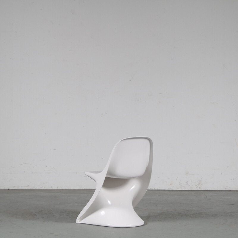 Vintage white "Casalino" children chair by Alexander Begge for Casala, Germany 2000s