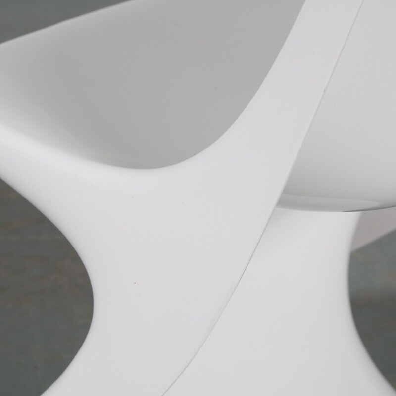 Vintage white "Casalino" children chair by Alexander Begge for Casala, Germany 2000s
