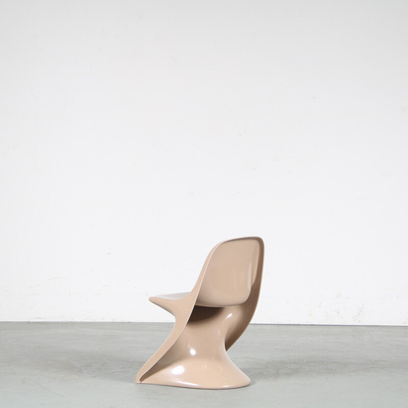 Vintage Mocca "Casalino" children chair by Alexander Begge for Casala, Germany 2000s