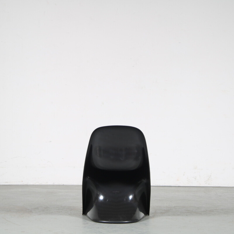 Vintage black "Casalino" children chair by Alexander Begge for Casala, Germany 2000s