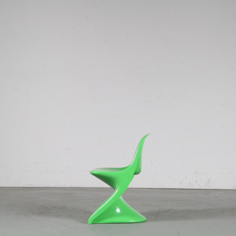 Vintage green "Casalino" children chair by Alexander Begge for Casala, Germany 2000s