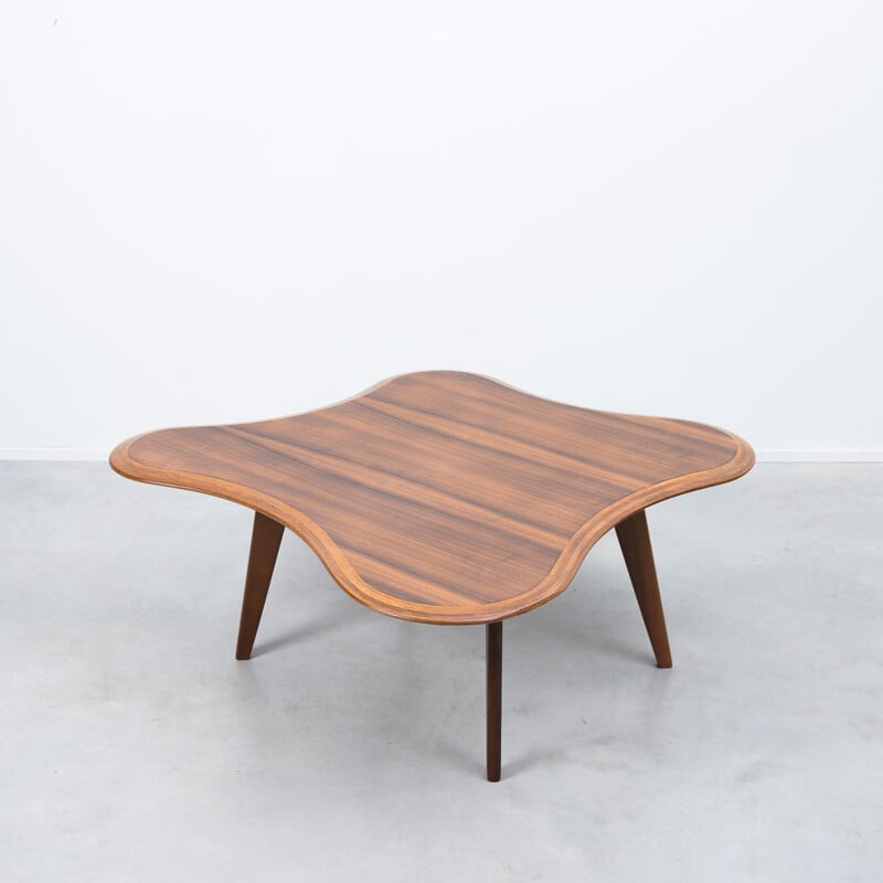 Morris & Co "Cloud" coffee table in Honduras mahogany, Neil MORRIS - 1940s