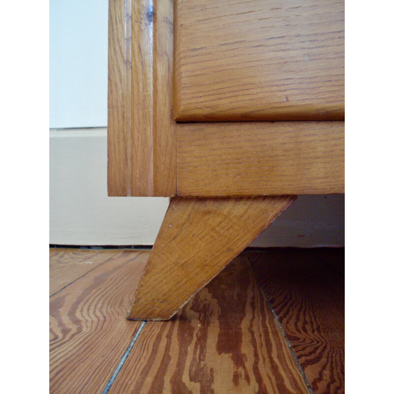 Chest of drawers in oakwood - 1950s