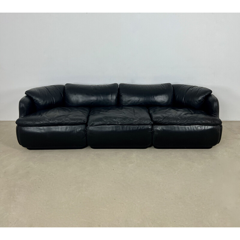 Confidential vintage sofa by Alberto Rosselli for Saporiti Italia