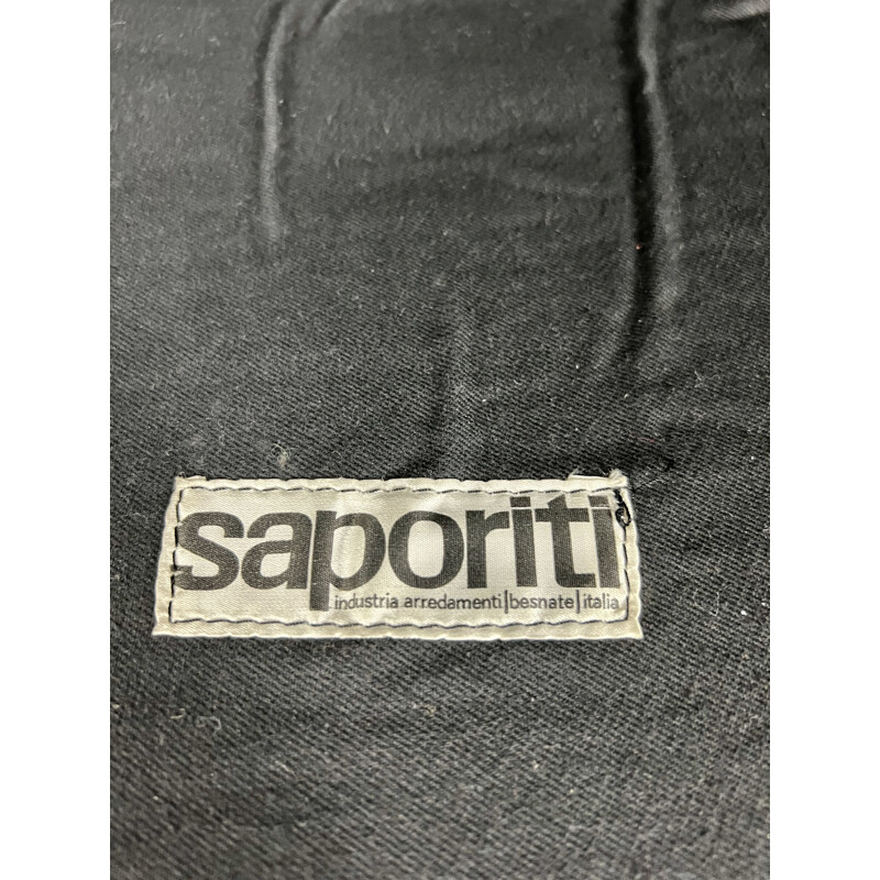 Canapé Confidential vintage par Alberto Rosselli pour Saporiti Italia