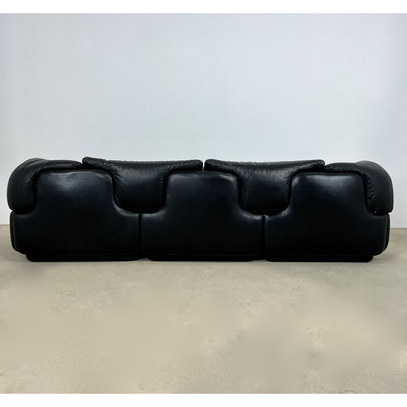 Confidential vintage sofa by Alberto Rosselli for Saporiti Italia