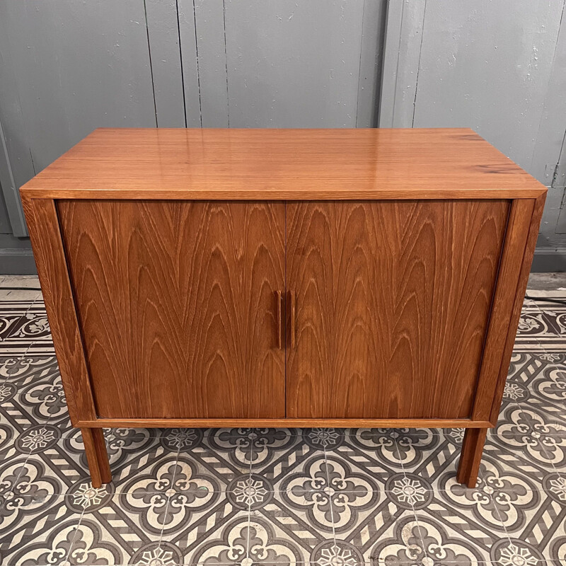 Commode vintage scandinave en teck par Kai Kristianssen pour FM furniture, 1960