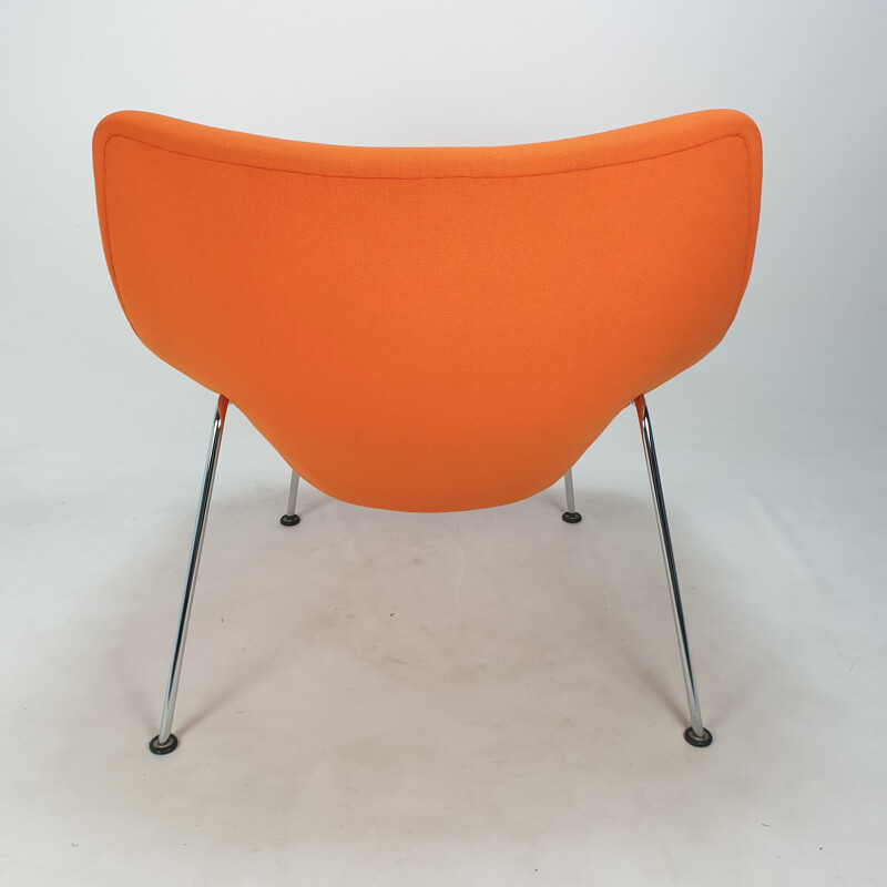Vintage armchair with ottoman Oyster by Pierre Paulin for Artifort, 1960s