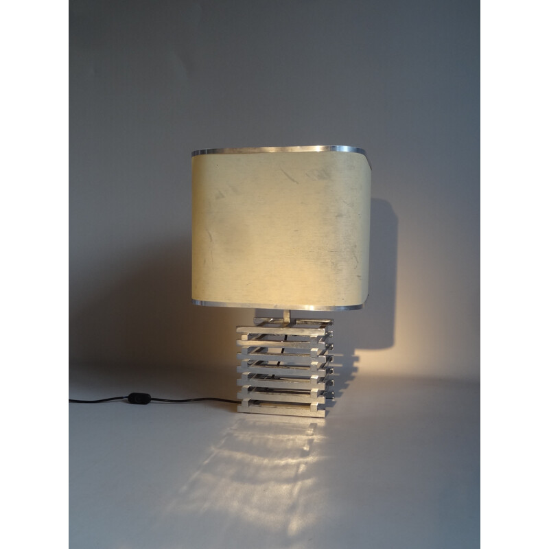 Lamp in chrome metal - 1970s