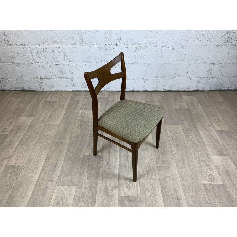 Set of 6 Scandinavian vintage oakwood chairs by Kurt Østervig, 1960