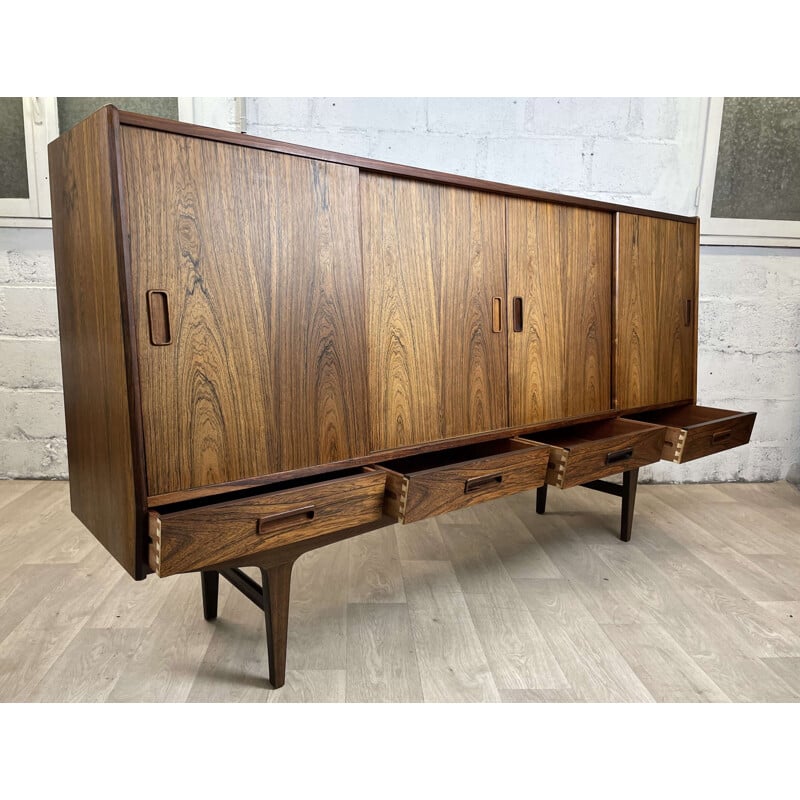 Buffet vintage en palissandre par Børge Seindal pour Westergaard Møbelfabrik, Danemark 1960