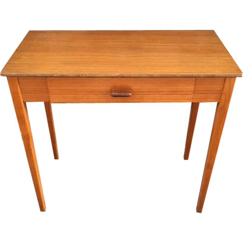 Danish night stand in teak with drawer - 1960s