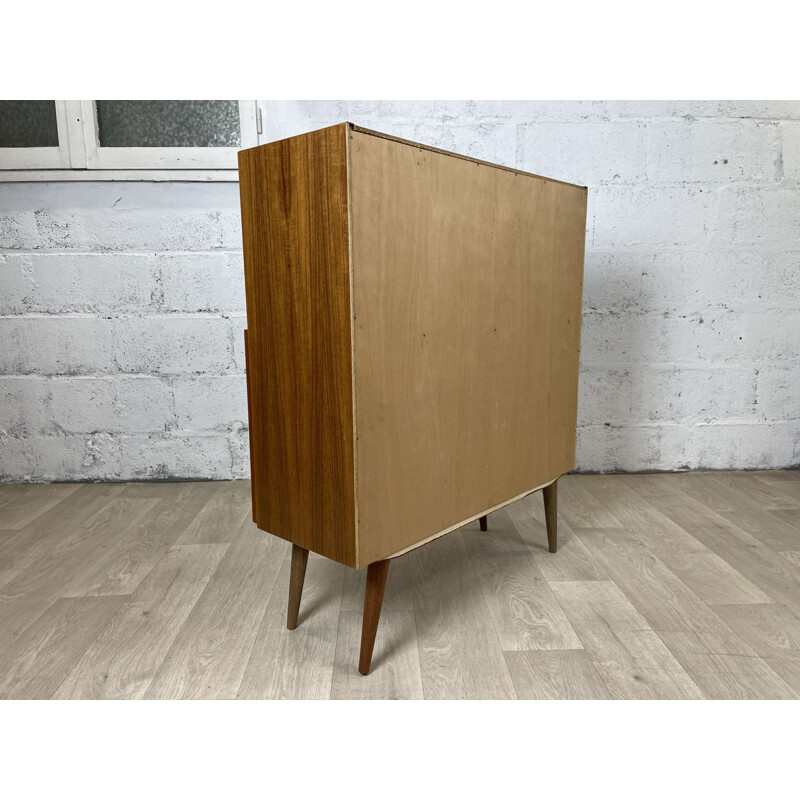 Scandinavian vintage teak bookcase, 1960