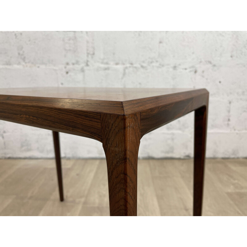 Vintage rosewood nesting tables by Johannes Andersen for Cfc Silkeborg, 1960