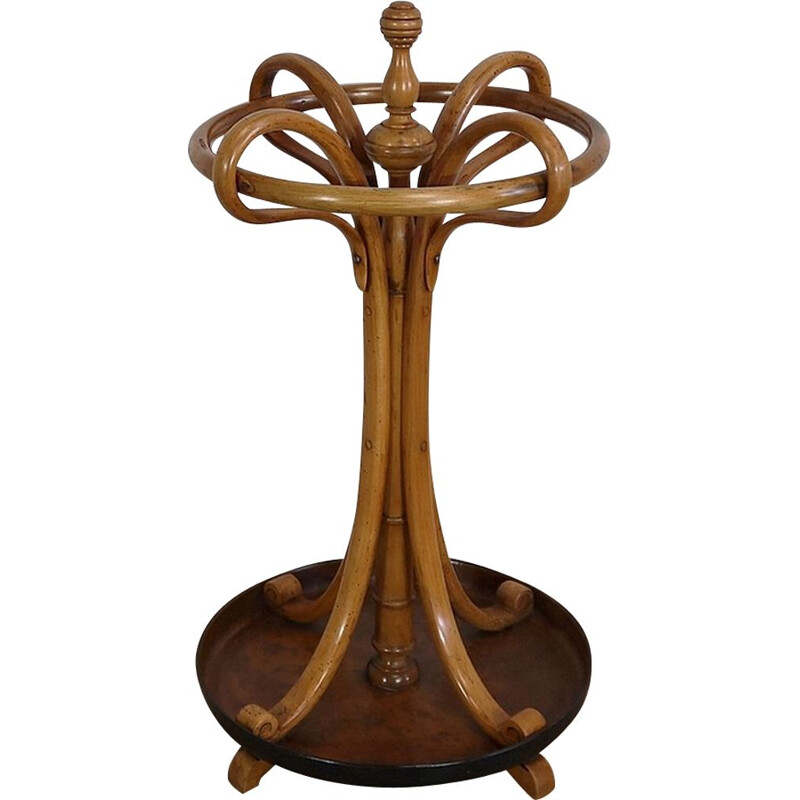 Suporte de guarda-chuva Vintage bentwood, 1920