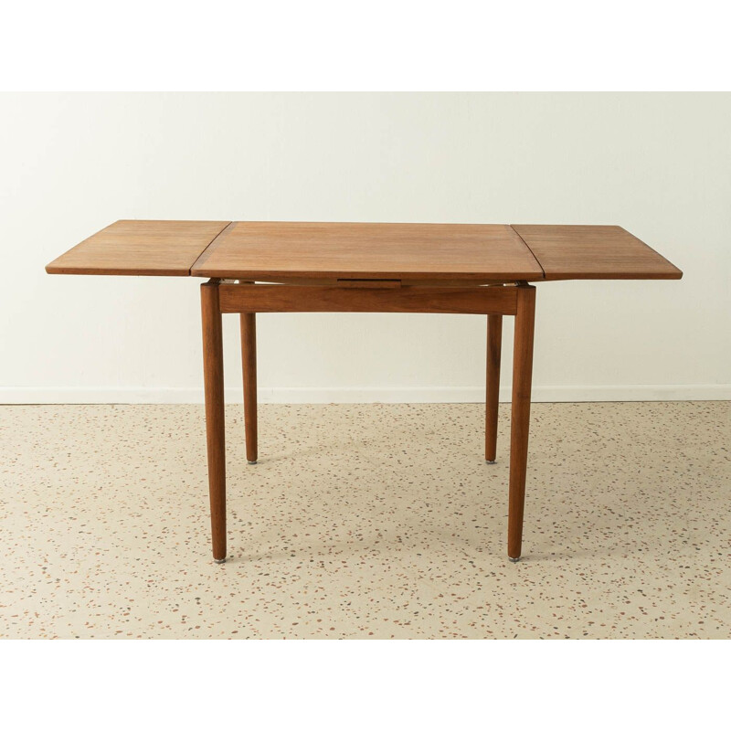 Table vintage en teck de Pool Hundevad, Danemark 1960