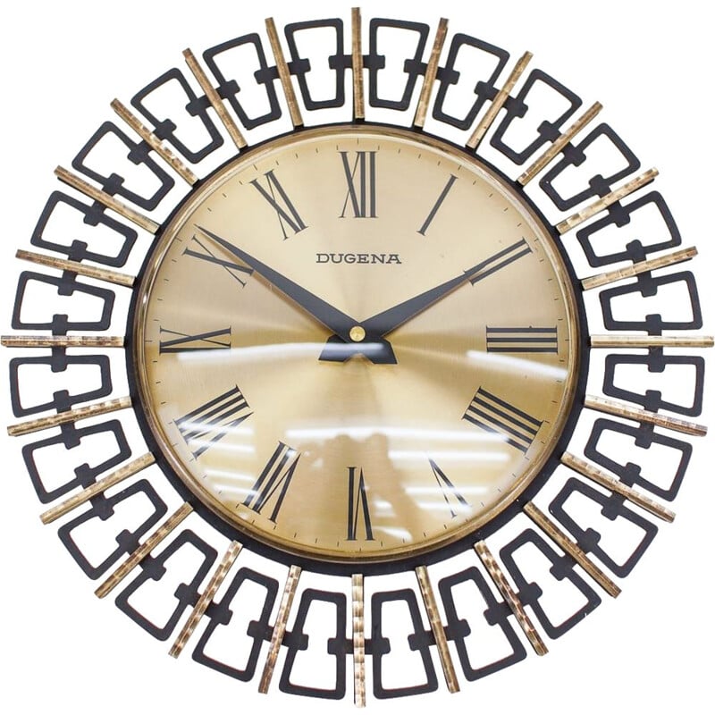 horloge vintage en laiton