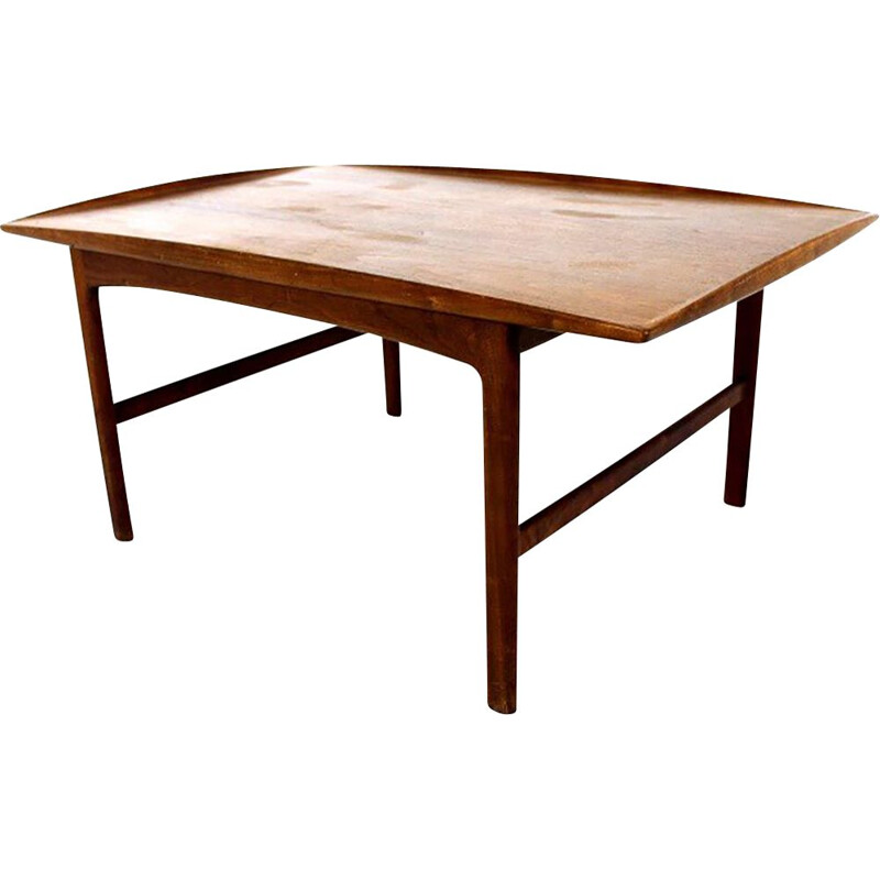 Vintage teak "Frisco" coffee table by Folke Ohlson for Tingströms, 1960