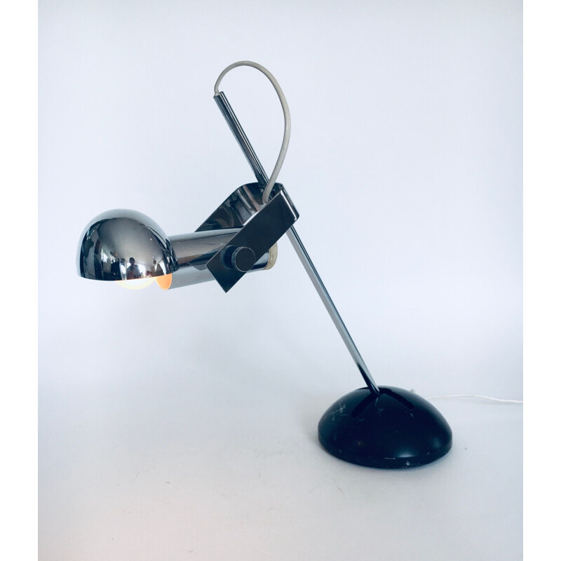 Lámpara de escritorio vintage T395 de Robert Sonneman para Luci Cinisello, Italia 1970