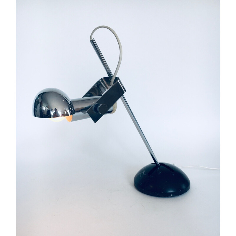 Vintage T395 desk lamp by Robert Sonneman for Luci Cinisello, Italy 1970s