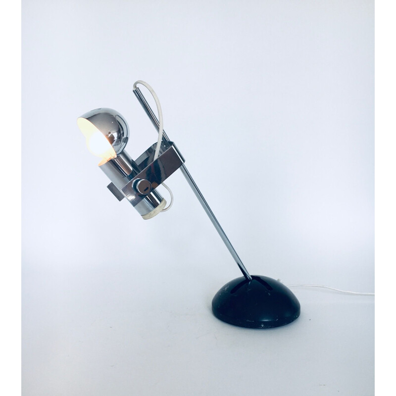 Vintage bureaulamp T395 van Robert Sonneman voor Luci Cinisello, Italië 1970