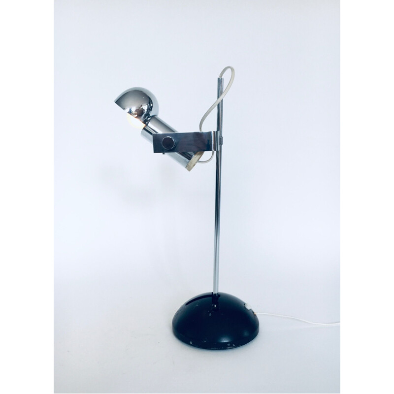 Vintage T395 desk lamp by Robert Sonneman for Luci Cinisello, Italy 1970s