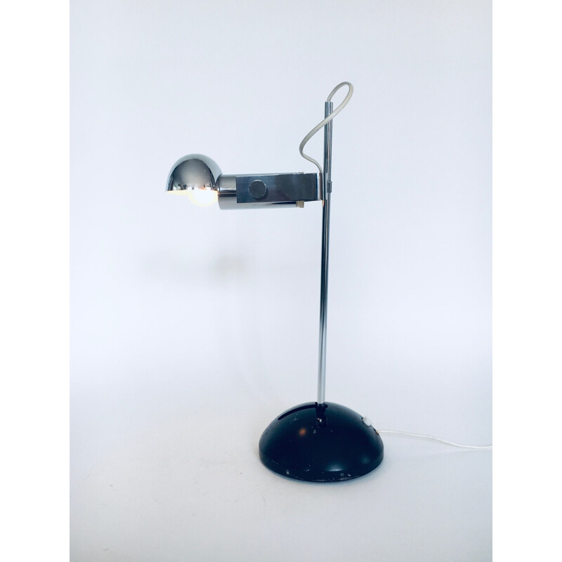 Vintage T395 desk lamp by Robert Sonneman for Luci Cinisello, Italy 1970s